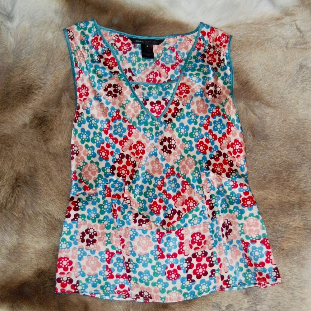 Marc Jacobs Silk Top